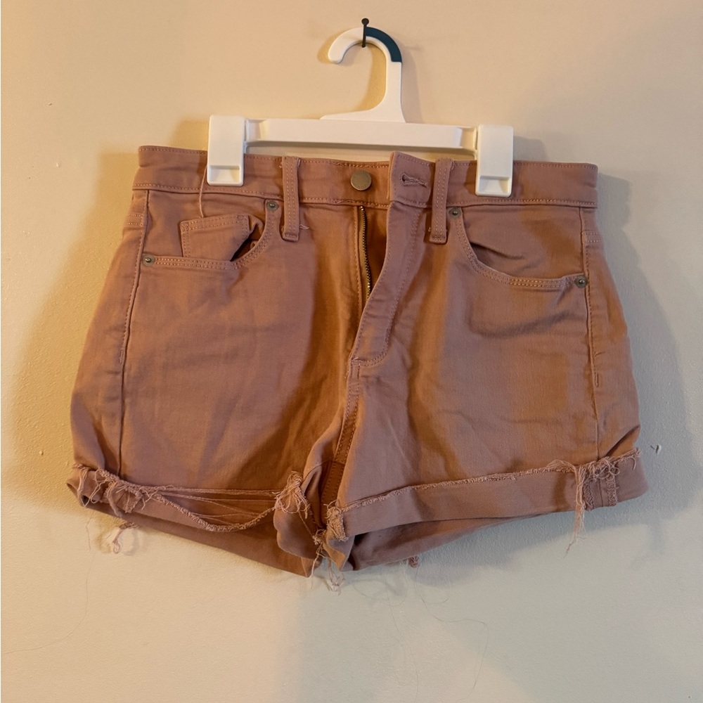 Stylish Tan Women's Shorts
